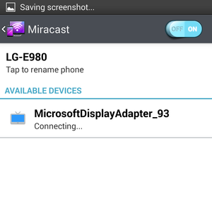  miracast connect 